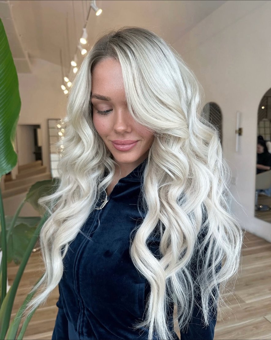 Icy Platinum Blonde